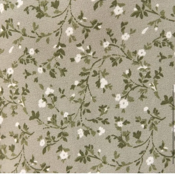 Reformation Afternoon Midi Dress in Juniper Green Floral 12 NWT - Picture 7 of 9